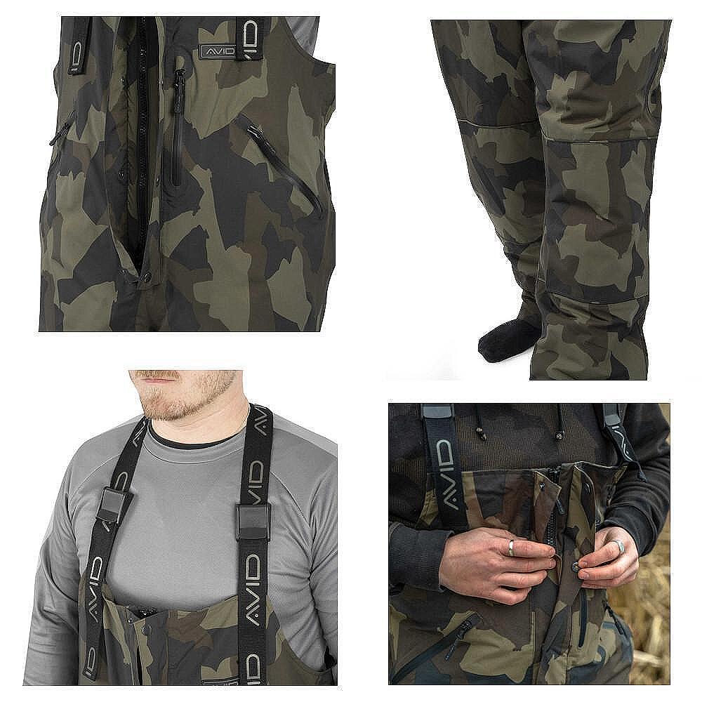 Catchpro Winkel -Catchpro Winkel avid ripstop camo salopettes